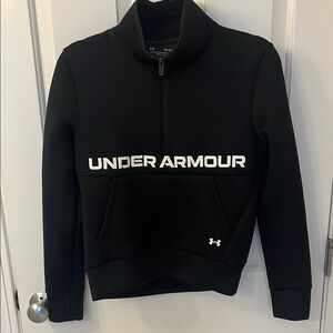 Under Armour Black Half-Zip Sweatshirt